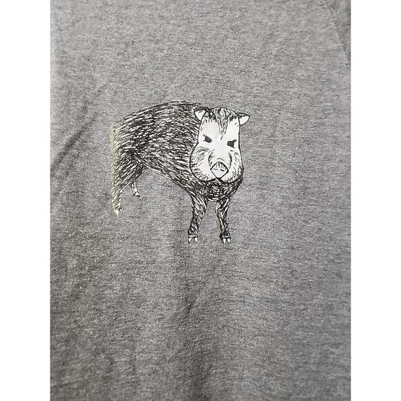 Micro Pigs Wild Boar Sweatshirt Medium A130 New Excellent Soft Comfy Nice Warm - Picture 2 of 7